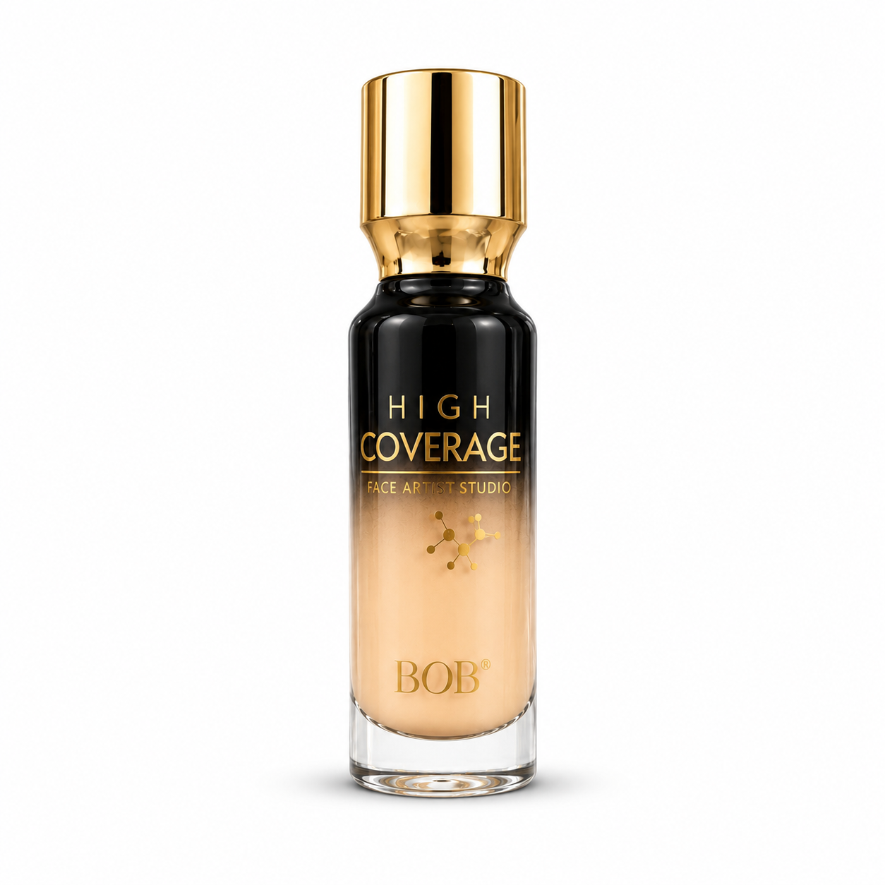 BOB High Coverage Foundation | Full Coverage Long Lasting Liquid Foundation | Face Artist Studio | 30ml
