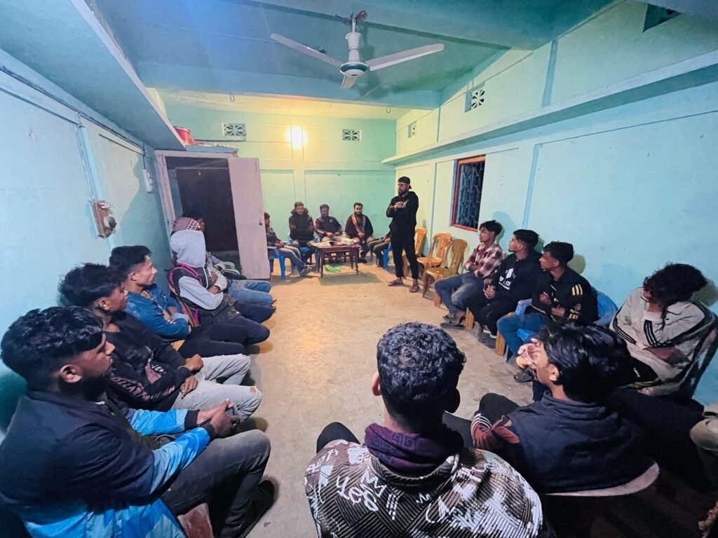 May be an image of one or more people and people studying